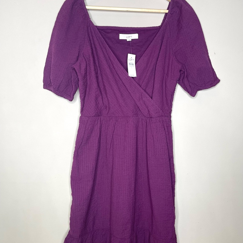 LOFT Purple Women's Dress